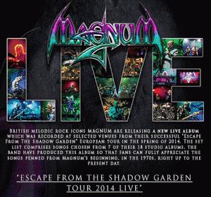 Magnum - Escape From The Shadow Garden Live - back