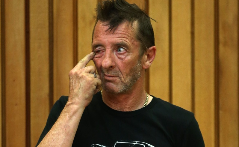 ACDC Drummer Appears In Court